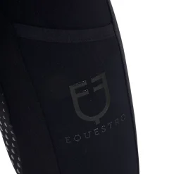 Equestro Girls' Leggings With Perforated Decorations