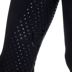 Equestro Girls' Leggings With Perforated Decorations