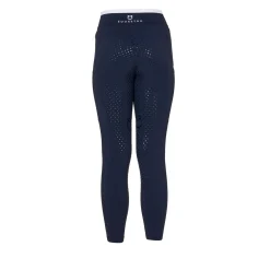 Equestro Girls' Leggings With Perforated Decorations