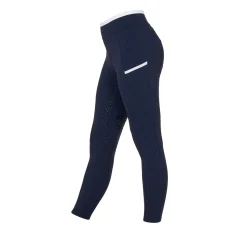 Equestro Girls' Leggings With Perforated Decorations