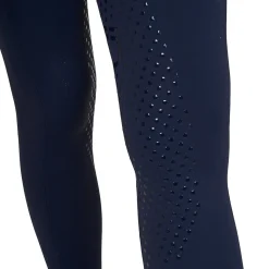 Equestro Girls' Leggings With Perforated Decorations