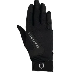 Equestro Gloves In Technical Fabric