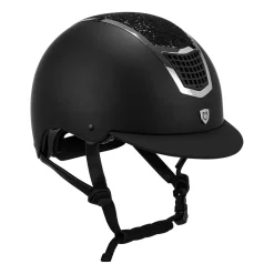 Equestro Helmet With Rhinestones Homologation En 1384-2023