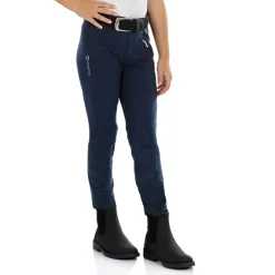 Equestro Leilani Model Junior Jodhpur Breeches In Stretch Material
