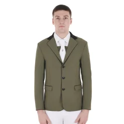 Equestro Men's Competition Jacket With Three Buttons