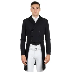 Equestro Men's Competition Dressage Tailcoat In Technical Fabric