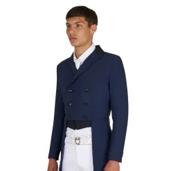 Equestro Men's Competition Dressage Tailcoat In Technical Fabric