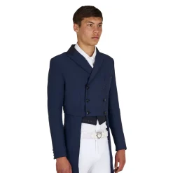 Equestro Men's Competition Dressage Tailcoat In Technical Fabric