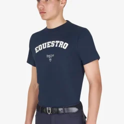 Equestro Men's Horse Club Cotton T-Shirt