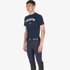 Equestro Men's Horse Club Cotton T-Shirt