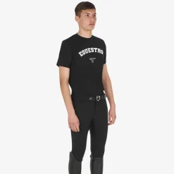 Equestro Men's Horse Club Cotton T-Shirt