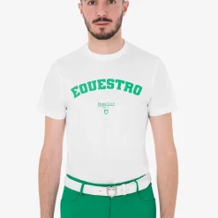 Equestro Men's Horse Club Cotton T-Shirt