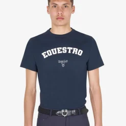 Equestro Men's Horse Club Cotton T-Shirt