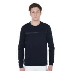 Equestro Men's Interlock Crewneck Sweatshirt