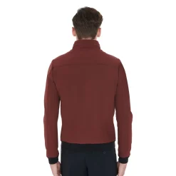 Equestro Men's Jacket In Technical Fabric With Pull-Out Hood