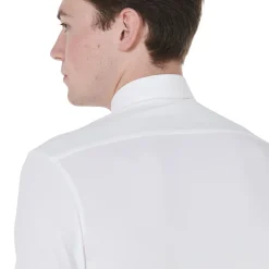 Equestro Men's Long Sleeve Competition Polo Shirt
