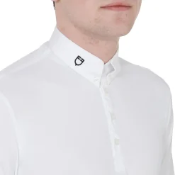 Equestro Men's Long Sleeve Competition Polo Shirt