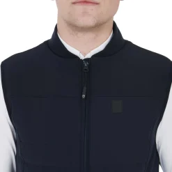 Equestro Men's Vest In Breathable Technical Fabric