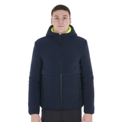 Equestro Men's Waterproof Jacket With Teddy Inserts