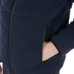 Equestro Men's Waterproof Jacket With Teddy Inserts