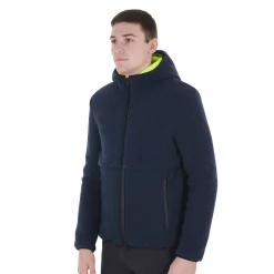 Equestro Men's Waterproof Jacket With Teddy Inserts