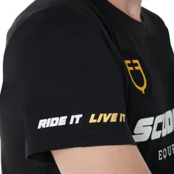 Equestro Scuderia Equestro Men's Stretch Cotton T-Shirt