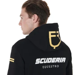 Equestro Scuderia Equestro Men's Hooded Sweatshirt Fleece