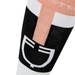 Equestro Sock In Technical And Breathable Fabric With Logo