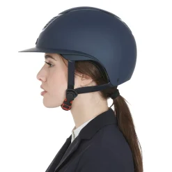 Equestro Ultra-Light Helmet In Resistant Matte Plastic En 1384-2023 Homologation