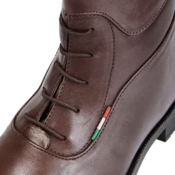 Equestro Unisex Ankle Boots With Laces