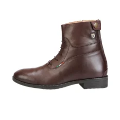 Equestro Unisex Ankle Boots With Laces