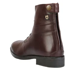 Equestro Unisex Ankle Boots With Laces