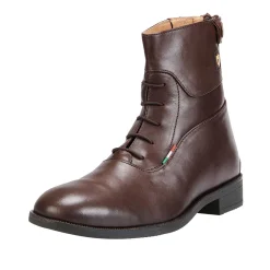 Equestro Unisex Ankle Boots With Laces