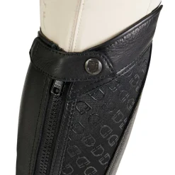 Equestro Unisex Gaiters Elastic Band With Logos