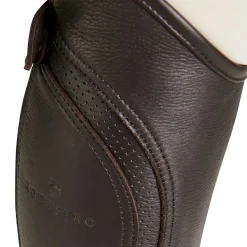 Equestro Unisex Gaiters Perforated Leather Maximum Comfort