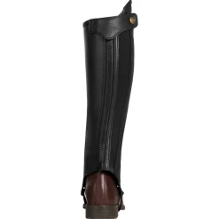 Equestro Unisex Gaiters Perforated Leather Maximum Comfort