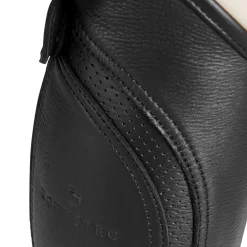 Equestro Unisex Gaiters Perforated Leather Maximum Comfort