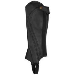 Equestro Unisex Gaiters Perforated Leather Maximum Comfort
