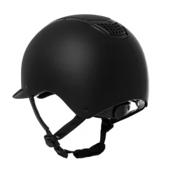 Equestro Unisex Helmet Carbon Insert And Shiny Frame Homologation En 1384-2023