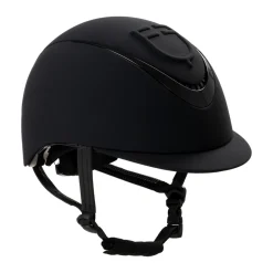Equestro Unisex Helmet With Embossed Logo Homologation En 1384-2023