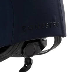 Equestro Unisex Helmet With Embossed Logo Homologation En 1384-2023