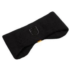 Equestro Unisex Ribbed Wool Earmuff Headband With Logo