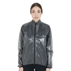 Equestro Windproof And Water-Repellent Unisex Overcoat