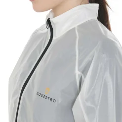 Equestro Windproof And Water-Repellent Unisex Overcoat