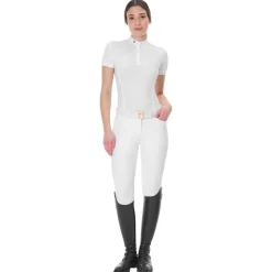 Equestro Women's Competition Body Polo Shirt