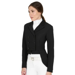 Equestro Women's Competition Dressage Half Tailcoat