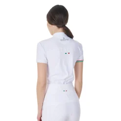Equestro Women's Stretch Competition Polo Shirt Equestro X Fise