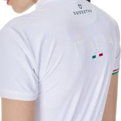 Equestro Women's Stretch Competition Polo Shirt Equestro X Fise