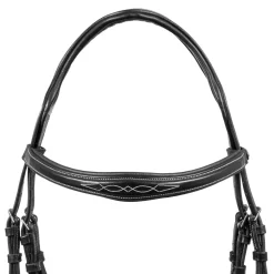 Equestro Bridle In Soft Stitched Leather