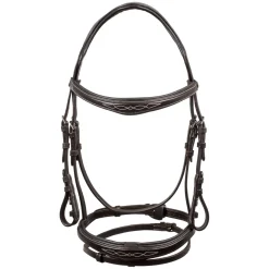 Equestro Bridle In Soft Stitched Leather